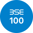 BSE 100 share price logo