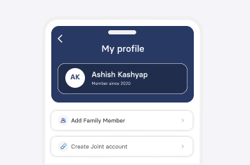  Add Family Member Account
